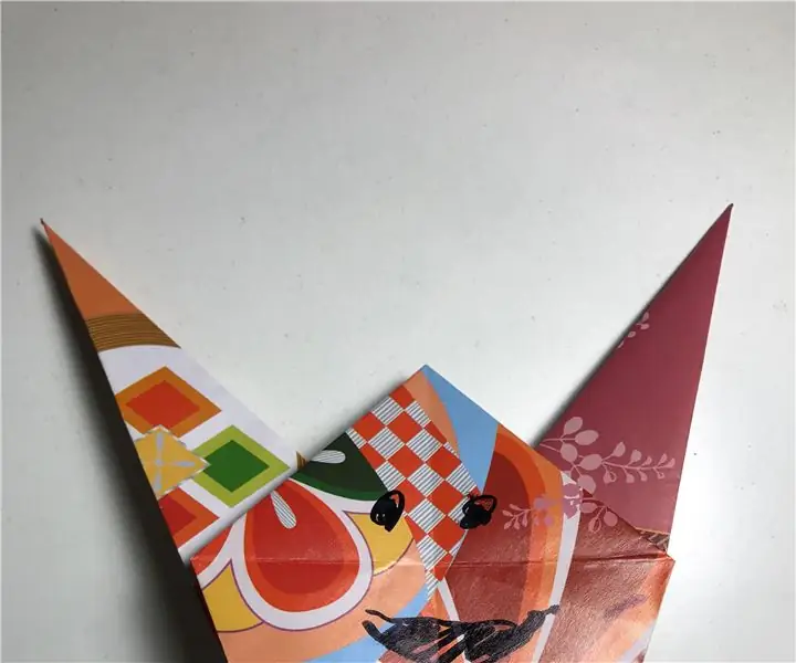 Простое оригами Oni Face: 7 шагов