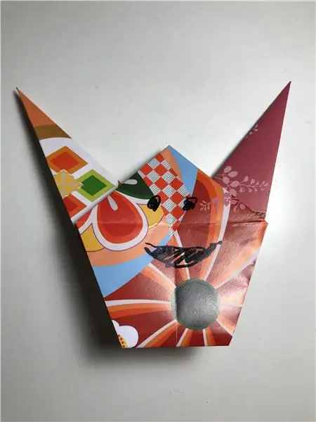 Простое Оригами Лицо Они