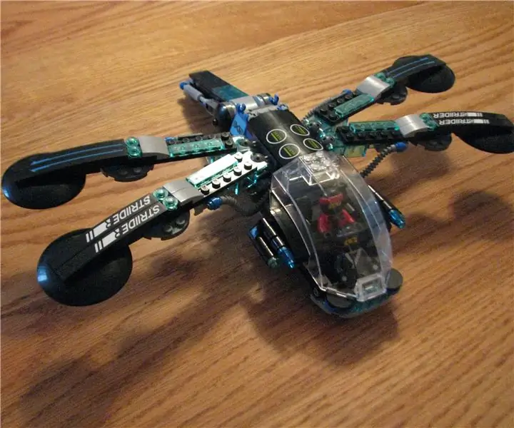 Альтернативные направления для LEGO Ninjago Movie Water Strider 70611- Стрекоза: 3 шага