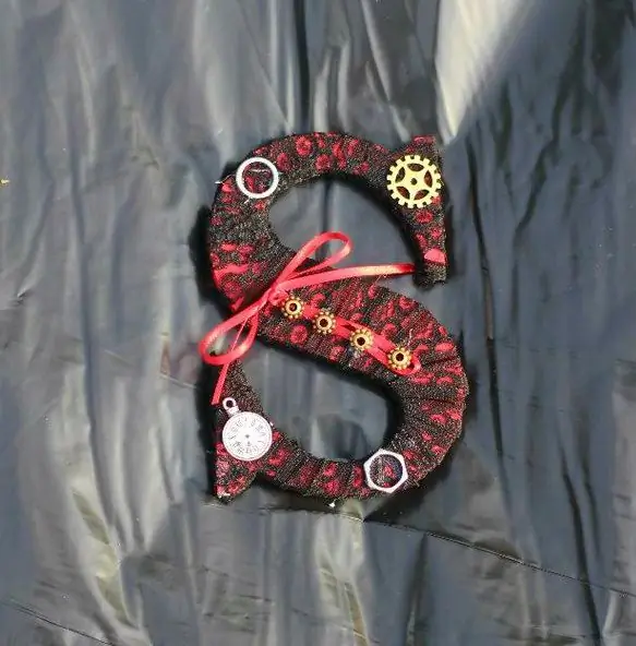 Письмо в стиле стимпанк в стиле корсета