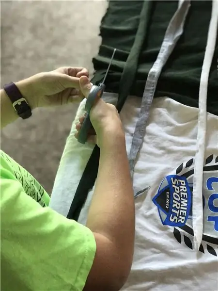 Нарезать полоски