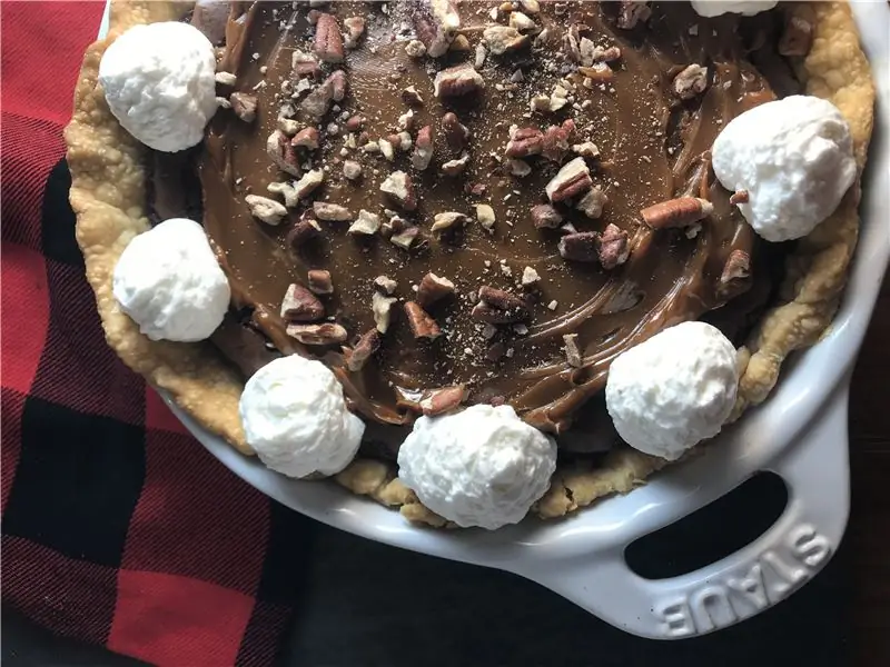Карамельный Брауни Пирог