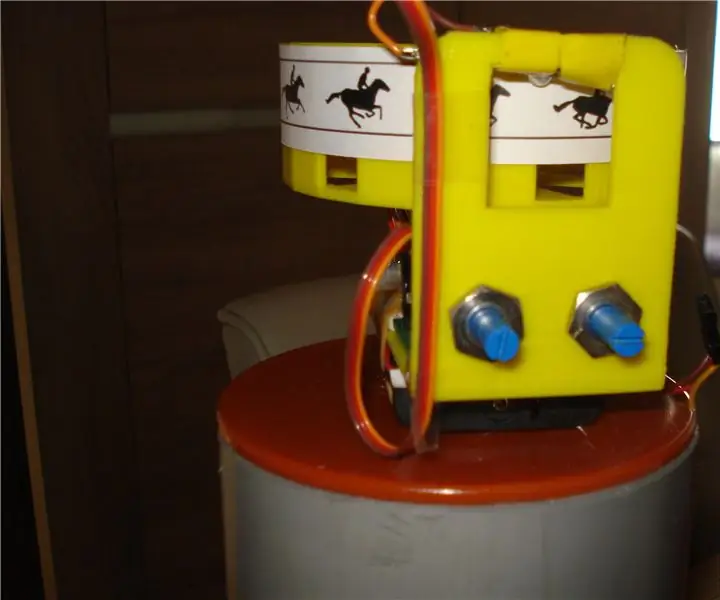 Mini Zoetrope: 5 шагов (с изображениями)