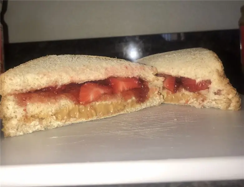 Ultimate Triple-Decker Strawberry PB&J Ultimate Triple-Decker Strawberry PB&J