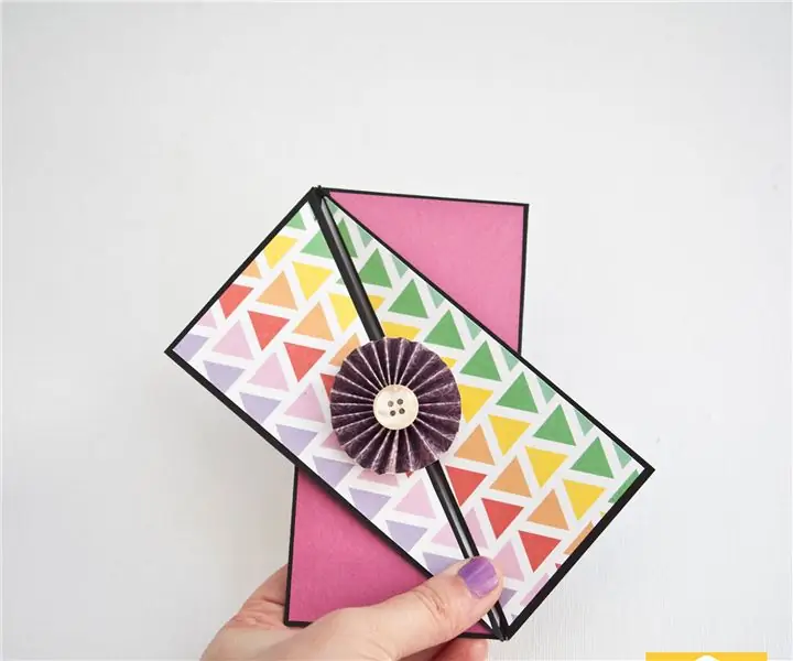 Карта Twisted Gate-fold: 3 шага