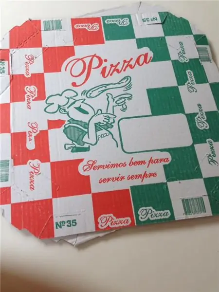 Montando a Caixa De Pizza