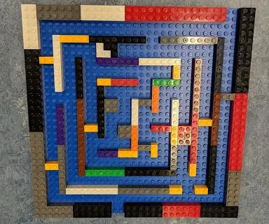 LEGO Maze: 8 шагов (с изображениями)