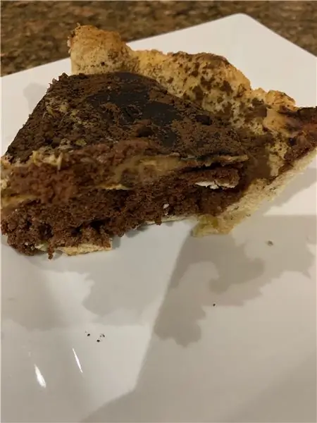 Шелковый пирог с арахисовым маслом и шоколадом