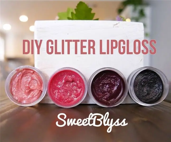 Блеск для губ DIY Glitter: 4 шага