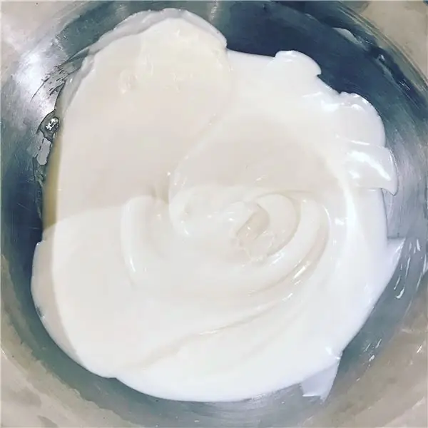 Растопить белый шоколад