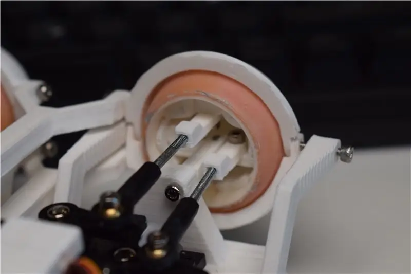 Компактный 3D-печатный аниматронный глазной механизм DIY