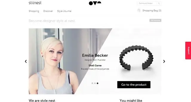 Stilnest (перевод Google) вверху первой страницы
