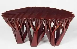 фрактальный стол, напечатанный на 3D-принтере фрактальный стол, напечатанный на 3D-принтере