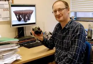 Доктор Тим Эванс 3D-печать фрактальной таблицы Доктор Тим Эванс 3D-печать фрактальной таблицы