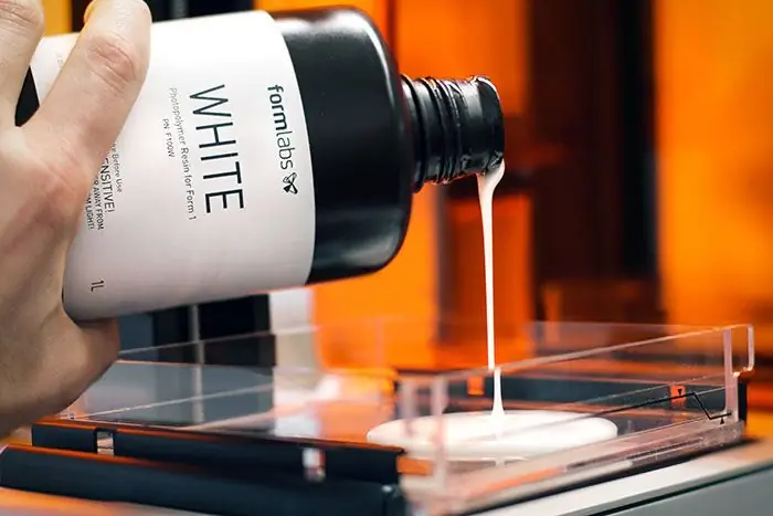 3D-печать Formlabs из белой смолы 3D-печать Formlabs из белой смолы