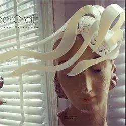 3D-печать Fascinator: Millinery, запечатлевшая момент времени