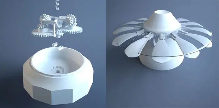3D-печать ромашки 3D-печать ромашки