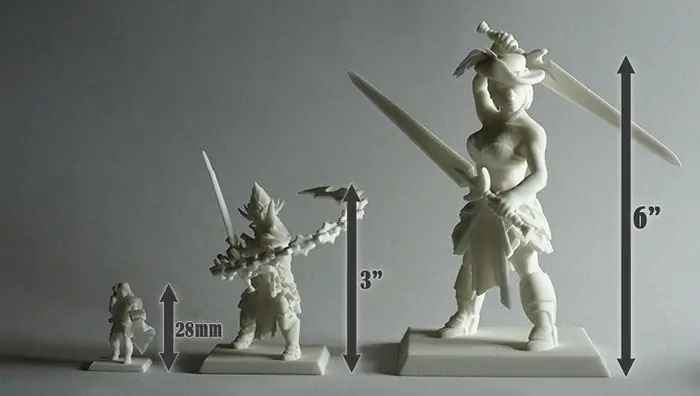 Статуэтки Hero Forge для 3D-печати Статуэтки Hero Forge для 3D-печати