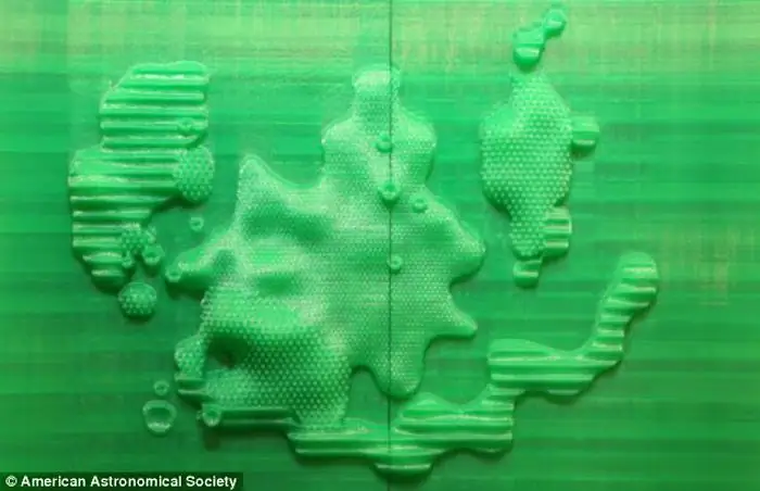 Звездное скопление, напечатанное на 3D-принтере Звездное скопление, напечатанное на 3D-принтере