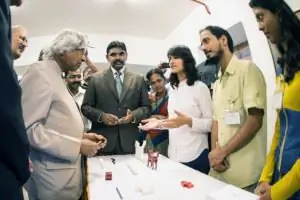 Встреча команды Fittle с президентом Индии xe