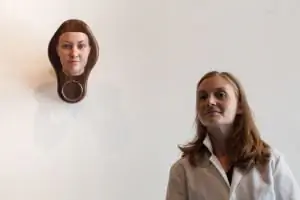 Напечатанное на 3D-принтере вересковое лицо Полноцветная 3D-печать Mcor Напечатанное на 3D-принтере вересковое лицо Полноцветная 3D-печать Mcor