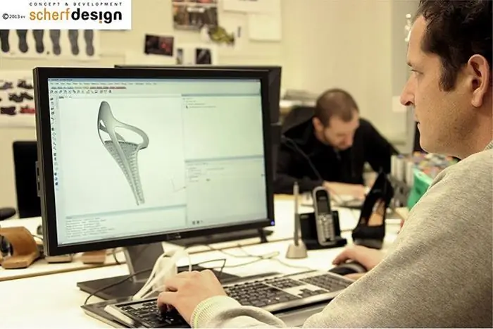 3D-модель обуви Scherf Design 3D-печать 3D-модель обуви Scherf Design 3D-печать