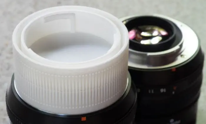 scottkrebs Двойная крышка объектива с байонетом Fuji X 3D-печать scottkrebs Двойная крышка объектива с байонетом Fuji X 3D-печать