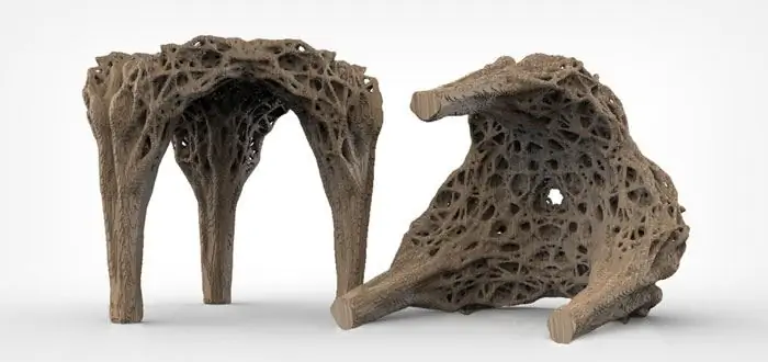 3D-печать 3D-печать Daniel Widrig The Degenerate Chair 3D-печать 3D-печать Daniel Widrig The Degenerate Chair
