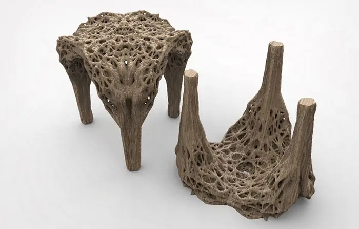 3D-печать 3D-печать Daniel Widrig The Degenerate Chair 3D-печать 3D-печать Daniel Widrig The Degenerate Chair