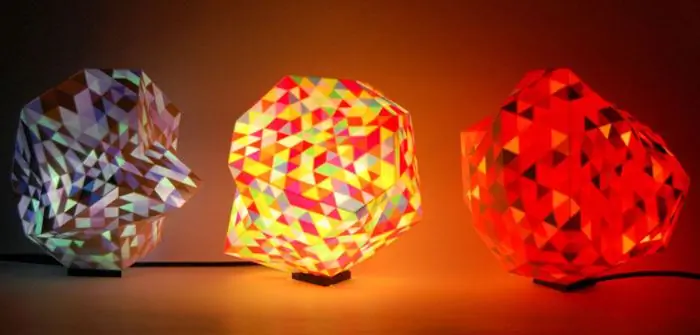 Цветные 3D-лампы Color Dazzle от Corneel Cannaerts Цветные 3D-лампы Color Dazzle от Corneel Cannaerts