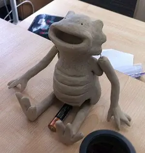 3D-печать скульптурного концепта аниматроника Аксолотля 3D-печать скульптурного концепта аниматроника Аксолотля