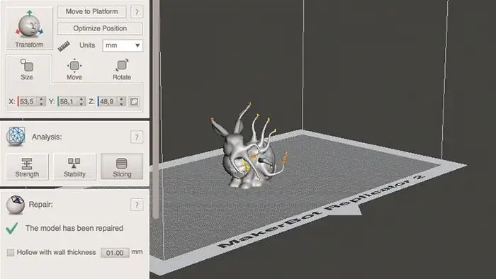 Ремонт 3D-печати meshmixer Ремонт 3D-печати meshmixer