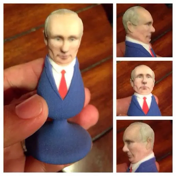 3D печать Анальная пробка Путин 3D печать Анальная пробка Путин