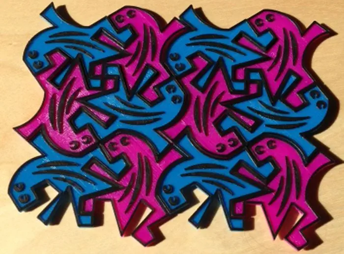 3D-печать квадрата Эшера