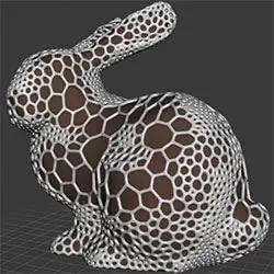 Meshmixer Pattern Tool & Дополнительные параметры 3DP