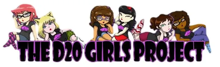 3D-печать проекта D20 Girls 3D-печать проекта D20 Girls