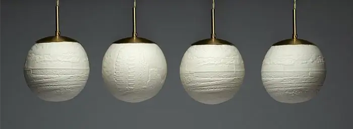Бет Льюис Уильямс серия 3D-печатных литофановых ламп Бет Льюис Уильямс серия 3D-печатных литофановых ламп