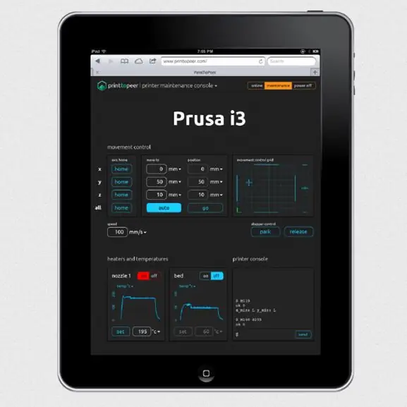Сети PrintToPeer Все 3D-принтеры с ОС