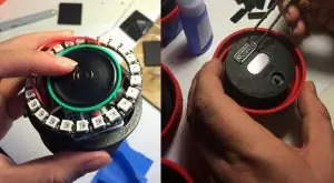 Напечатанная на 3D-принтере крышка будильника Nescafe2 Напечатанная на 3D-принтере крышка будильника Nescafe2