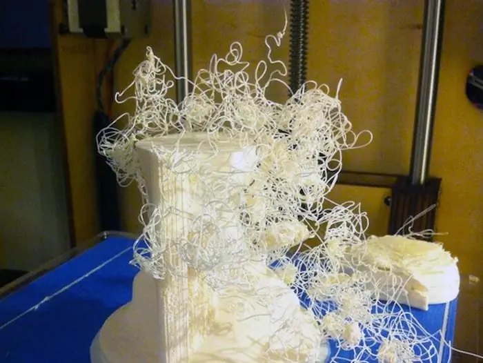 3D-печать не удалась 3D-печать не удалась