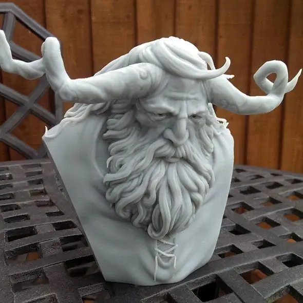 Джеймс Кейн 3D-печатная скульптура Убина