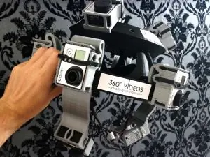 Видео 360 градусов 3D печатный прототип Видео 360 градусов 3D печатный прототип