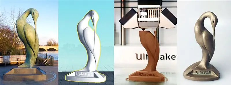 3D-печать Isis в Гайд-парке с помощью индустрии 3D-печати