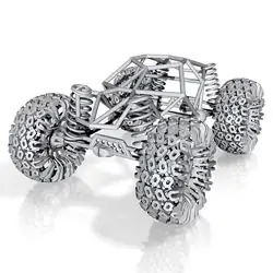 Гусеничный 3D-принтер на Shapeways