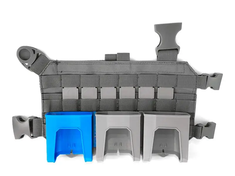 Держатели журналов Nerf, напечатанные на 3D-принтере от NarrowBase через индустрию 3D-печати Держатели журналов Nerf, напечатанные на 3D-принтере от NarrowBase через индустрию 3D-печати