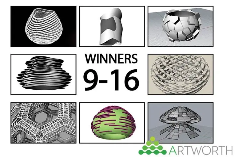 Winners_9-16 Индивидуальное освещение, напечатанное на 3D-принтере Winners_9-16 Индивидуальное освещение, напечатанное на 3D-принтере