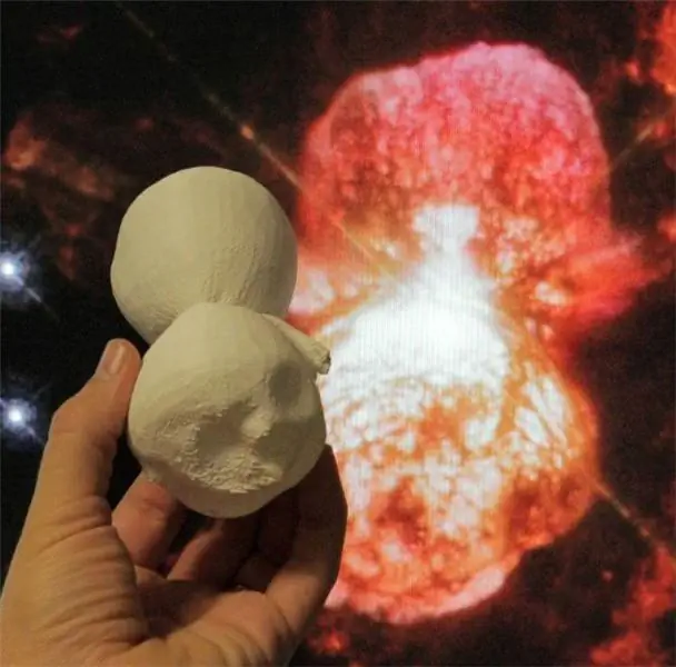 NASA только что напечатало туманность на 3D-принтере
