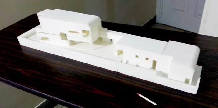 3D-печатная архитектурная модель, напечатанная Али Ахсаном 3D-печатная архитектурная модель, напечатанная Али Ахсаном