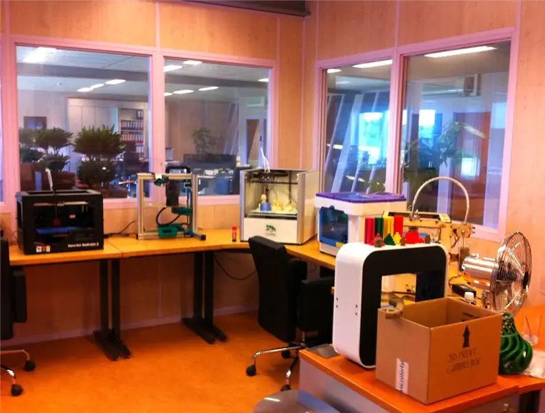 Тестовые 3D-принтеры ColorFabb Тестовые 3D-принтеры ColorFabb