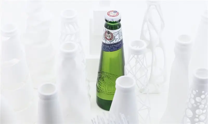 3D печать бутылки перони 3D печать бутылки перони